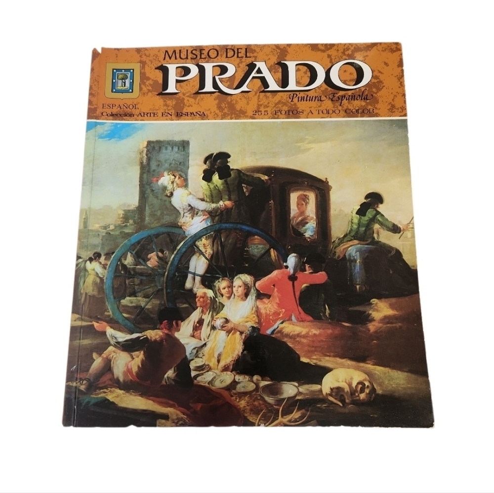 Museo Del Prado Pintura Spagnola by Xavier Costa Clavell 9th Edition 1989